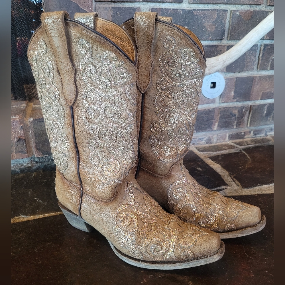 glitter Corral cowgirl boots